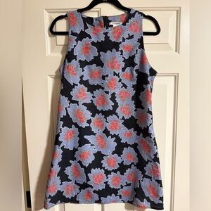 Glamorous Black and Blue Floral Dress